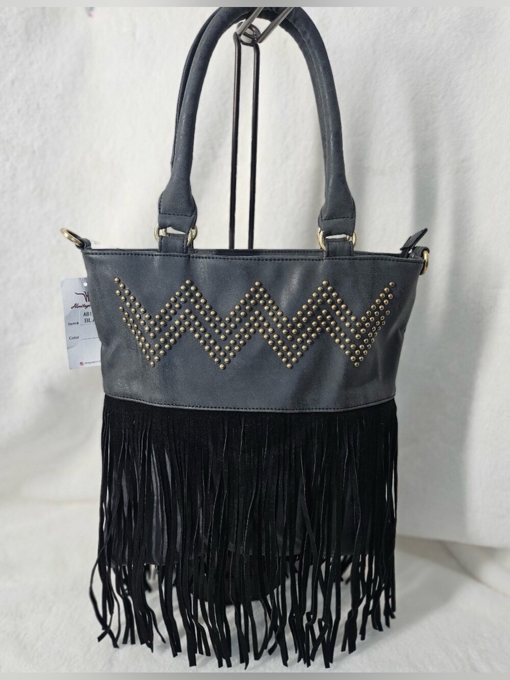 Heritage West Fringed Crossbody/Shoulder Bag